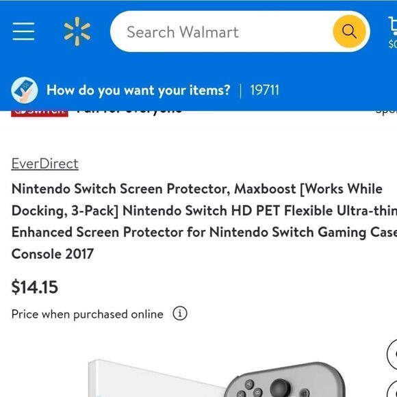 Maxboost flexible screen protector for Nintendo switch 3 pack nwt - Picture 3 of 3